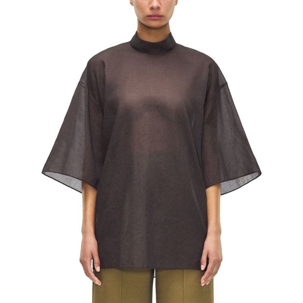 Adam Lippes Womens Brynn Top, Black